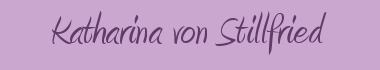 Katharina von Stillfried